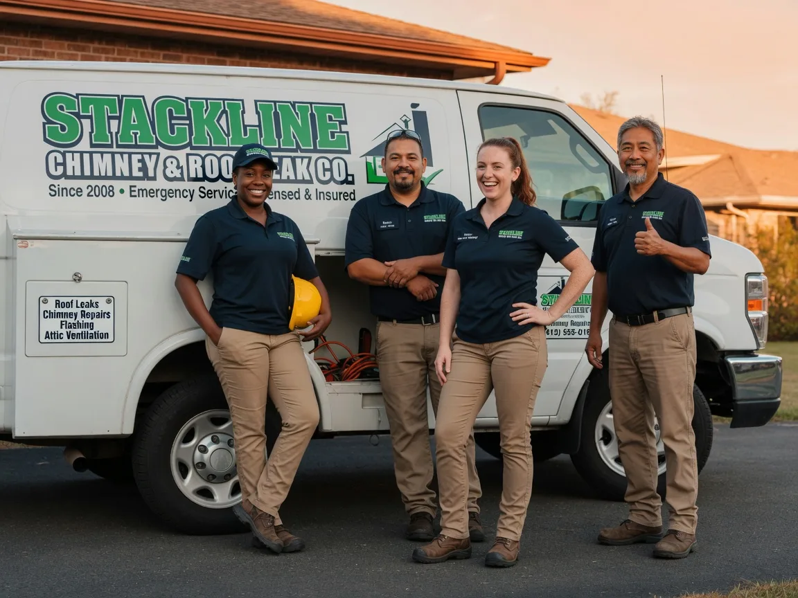 Chimney flashing repair company in Highland, MD